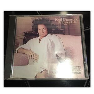 12 Greatest Hits Neil Diamond Volume II CD Disc 1982 Good Condition -